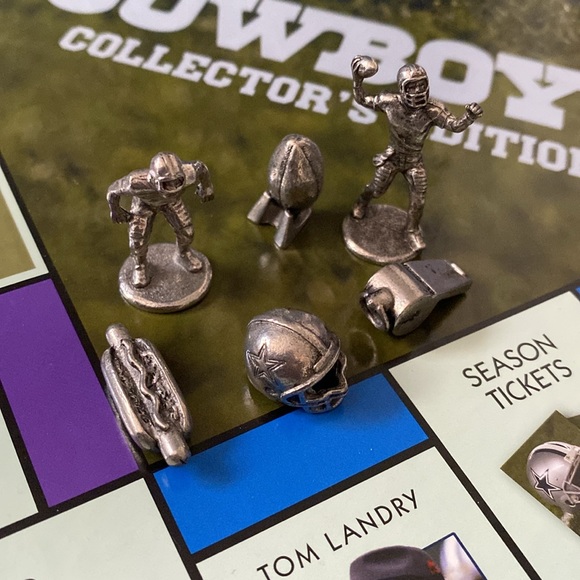 Vintage Monopoly Dallas Cowboys Collector's Edition 2006 Board Game - Picture 4 of 5